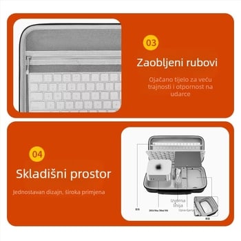 AHD-565 EVA torba za pakiranje računalnih dodataka s filmom pod pritiskom i šivanjem, nosivost 8 kg
