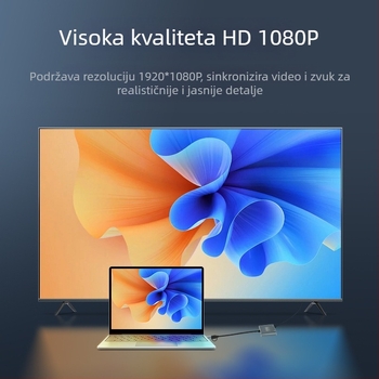 Vanjska grafička kartica SLMU104 s tri zaslona i USB 3.0 sučeljem