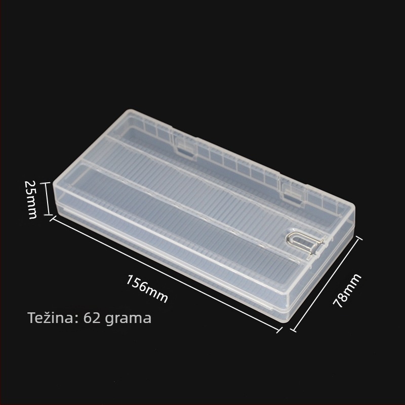 Kutija za baterije 18650, 8 pretinaca, novi materijal, marka Yixuan