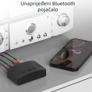 Bluetooth audio prijemnik R20 s Type-C napajanjem, AUX/RCA izlaz, Plug-and-Play, Bluetooth 5.3, doseg 10 m