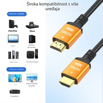 HDMI kabel 2.0, 4K Ultra HD, HDMI Type A, pozlaćeni, PVC kabel