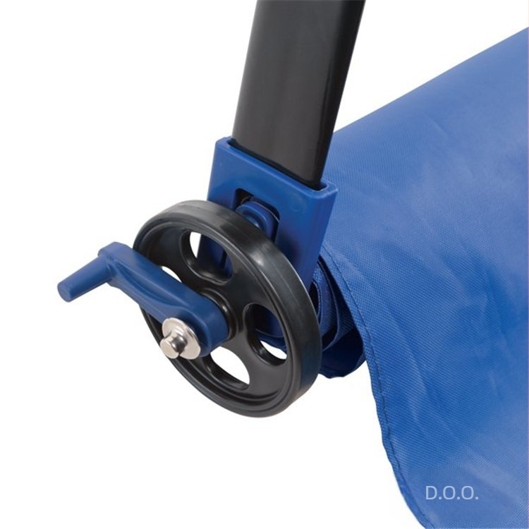 CHAOYANG Krovna snježna grabljica s podesivom drškom i kolom, Oxford tkanina za uklanjanje snijega za dvorište i park