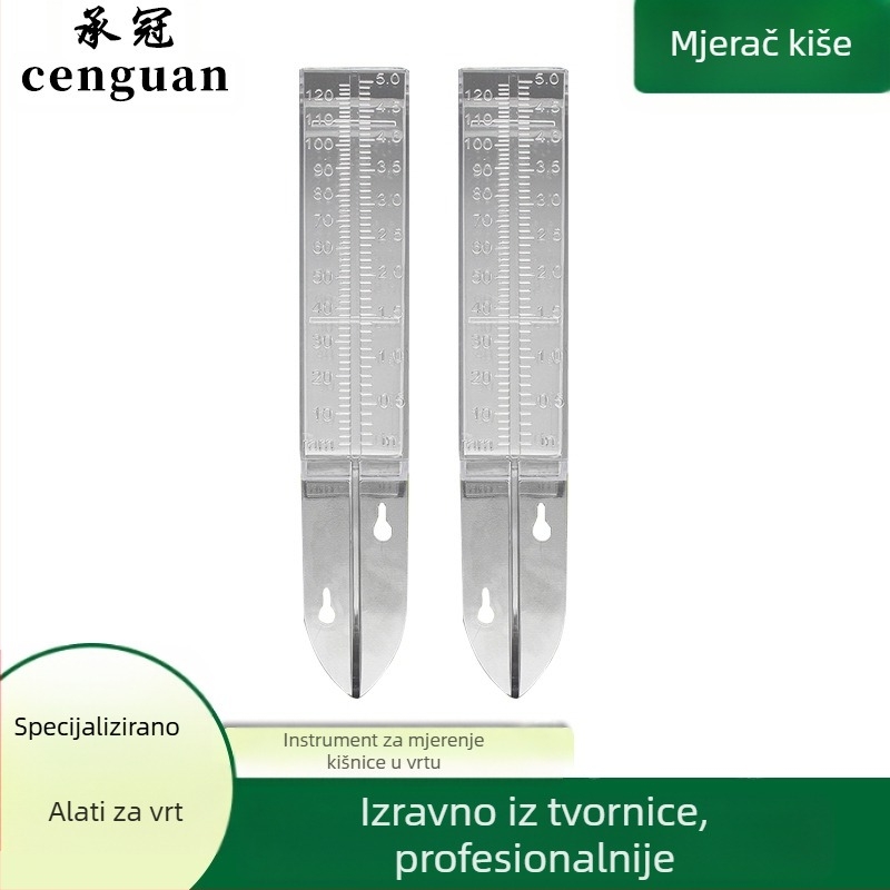 Bearing Crown vrtni kišomjer, dekorativni plastični, za mjerenje kiše
