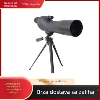 25-75×60mm ED kontinuirani zoom monocular za promatranje ptica i promatranje Mjeseca, u uvjetima slabog osvjetljenja