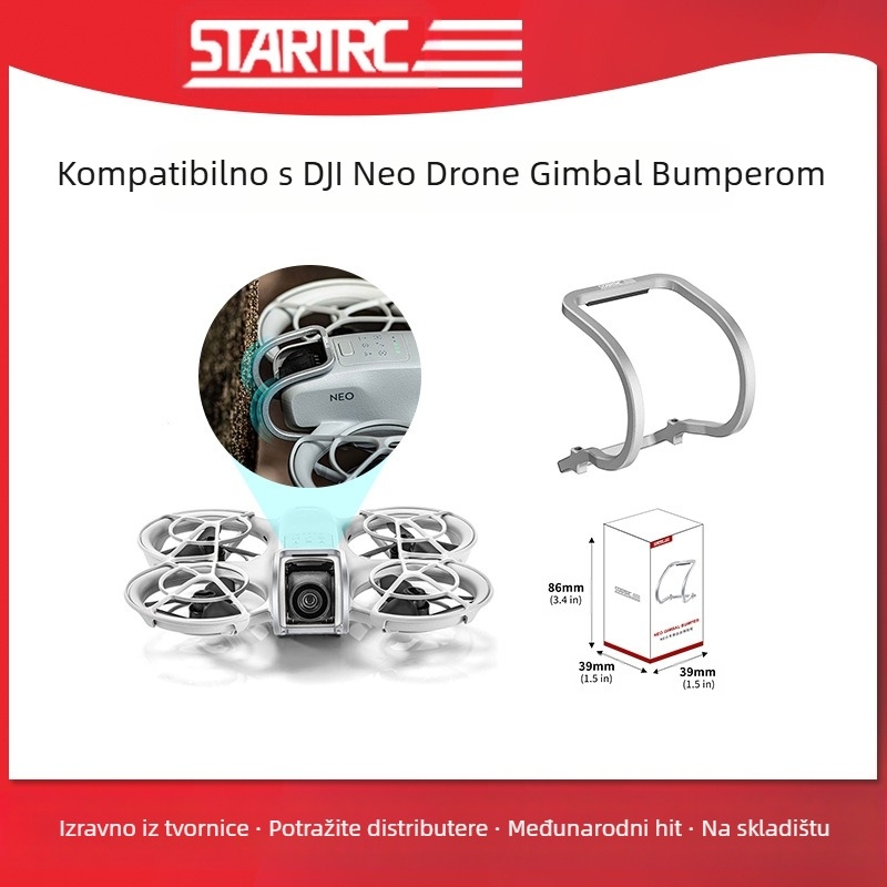 STARTRC metalna zaštitna šipka protiv sudara za DJI NEO – lagani dodatak