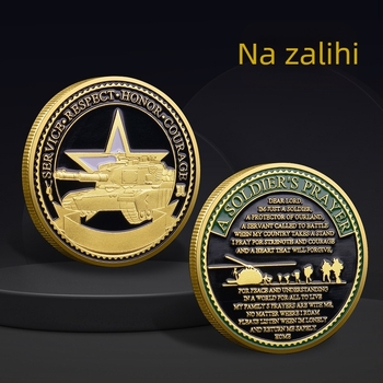 Europsko-američke vojne kovanice, kovanice za vojnike, tenkovske kovanice, spomen-medalje boraca, kovanice izazova