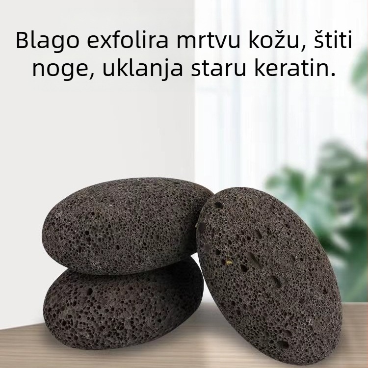 Ovalni kamen za piljenje od vulkanskog kamena za uklanjanje žuljeva – Marka: Six Miles Shop; Materijal: vulkanski kamen; Oblik: ovalni; Količina u kutiji: 500; Uvezeno: Ne
