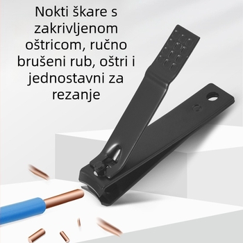 Set kliješta za nokte od nehrđajućeg čelika, 7-dijelni set, podrijetlo Guangdong, neto težina 96 g