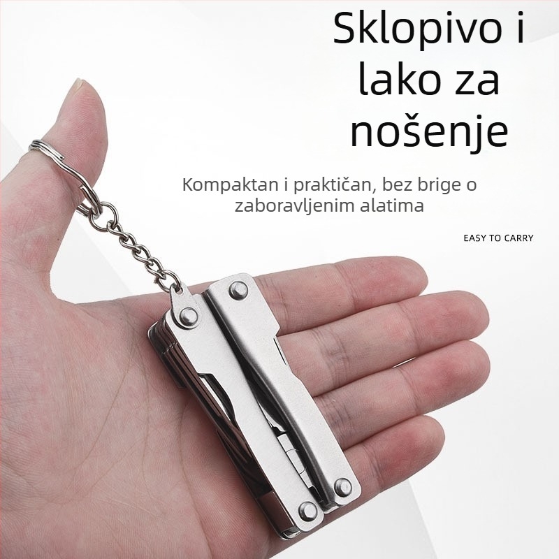 Višenamjenski kliješt za nokte s žljebom – nehrđajući čelik, njemački stil pedikure za kućnu upotrebu