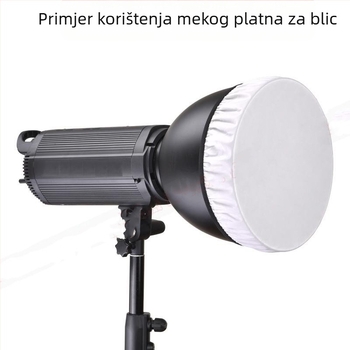 Poklopac za studijsko osvjetljenje mekog svjetla – standardni poklopac studijskog osvjetljenja, težina 0,1 kg, uvedeno 2010