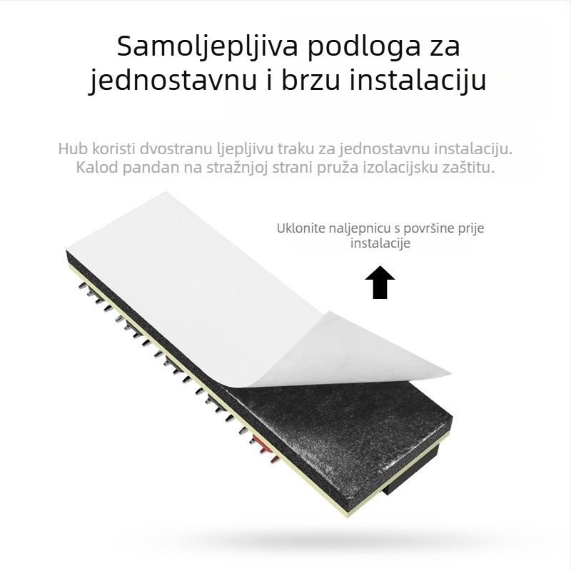 Hub za ventilatore kućišta, model YB1028, izdano 2024
