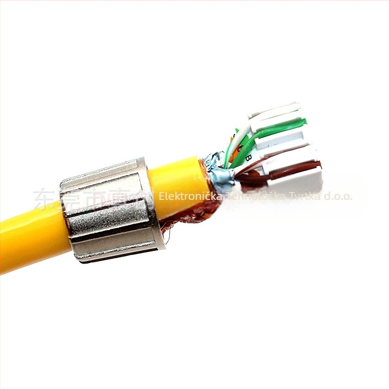 Bez alata, zaštićeni CAT7 RJ45 konektor – 10G