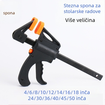 Sword F-tip hvataljka za stolariju s okidačem, alatni čelik, težina 1.3