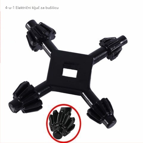 Četiri u jednom: višenamjenski ključ za bušilicu i ključ čahure za električne alate