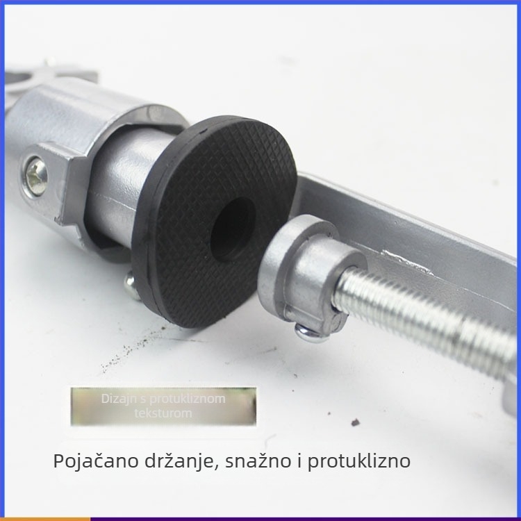 Stolni vijak s usisnom čašom, aluminijska legura, 360° rotacija, protuklizno