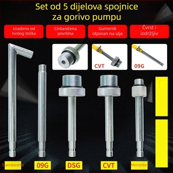 Petodijelni set fitinga za ulje za strojeve za punjenje, 12V rad