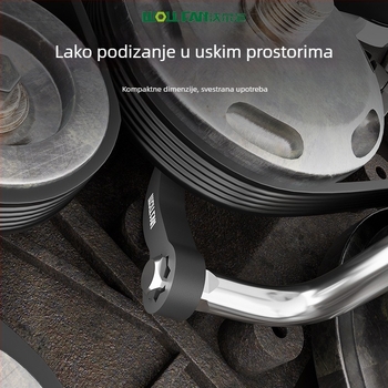 Alat za demontažu poluosovine, debelog roga tipa, Volfan, čelik kromomolibden, opća namjena