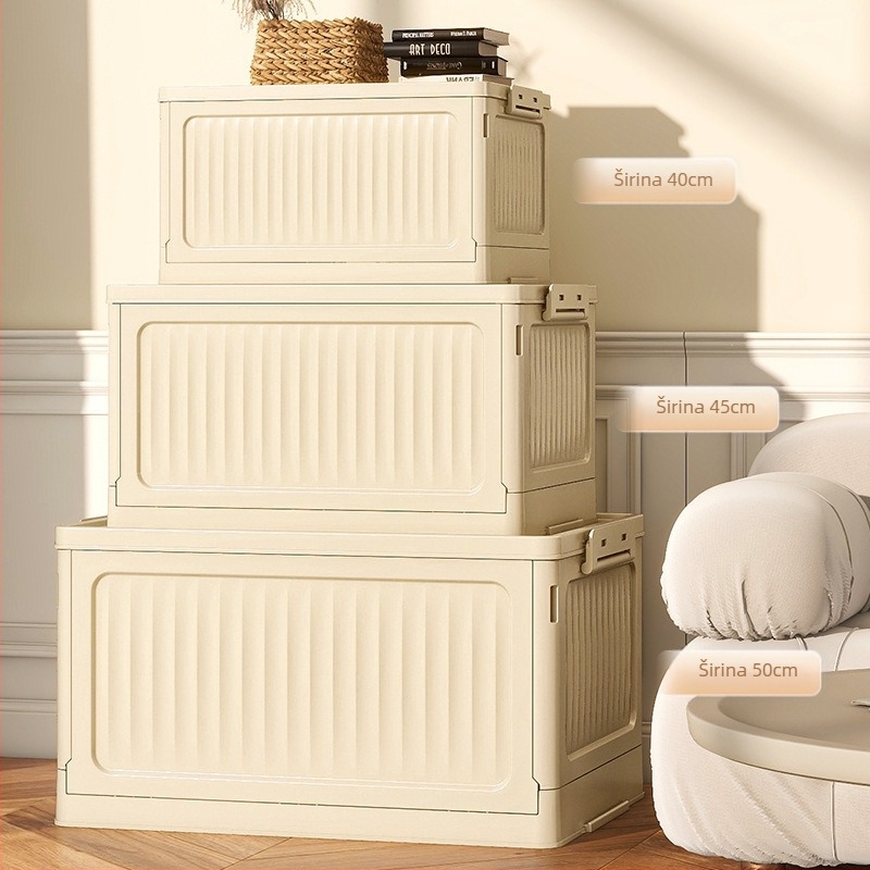 Sklopiva kutija za pohranu od PP plastike, 60L, za prtljažnik automobila, višestruka namjena