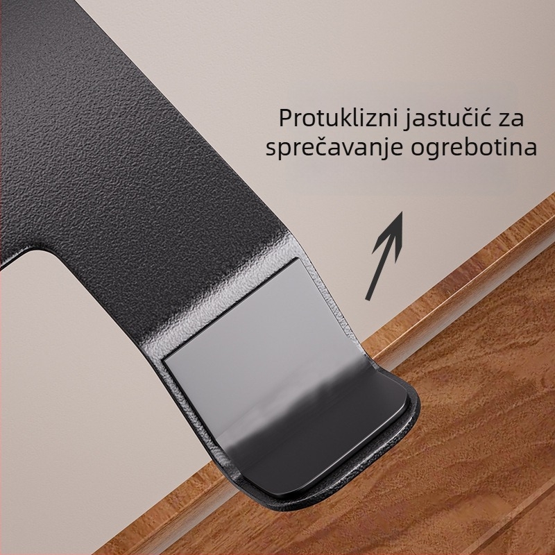 Zidni držač za bicikle – unutarnje parkiranje, model 2001-1; materijal: karbonsko željezo i bambus; težina 3 kg; pogodan za bicikle, planinske bicikle i snowboarde