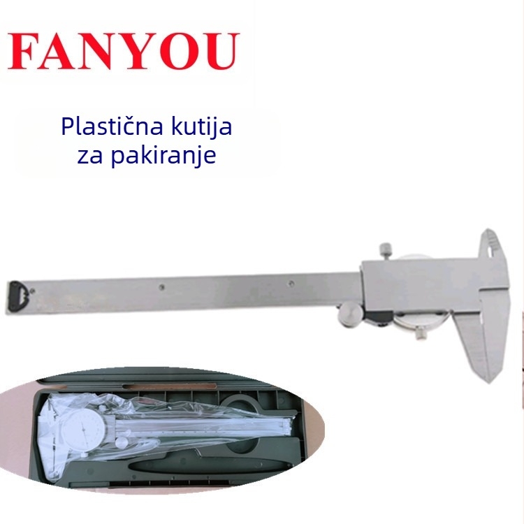 Vernier kaliper s kutomjernom mjernom trakom za precizna mjerenja – Neutral Unlicensed