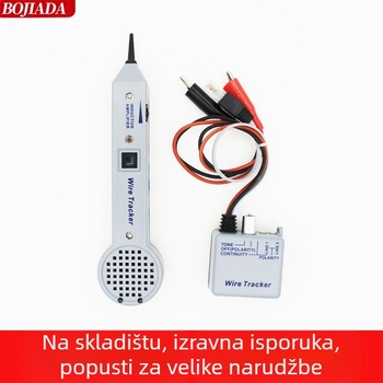 Inteligentni digitalni tražitelj linije BJ-008 — traženje linije, tester mrežnih kablova, podesivi indukcijski pojačivač