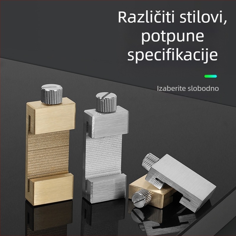 Čelično mjerno pravilo s blokom za pozicioniranje za stolariju – Bunter, 300 mm, marker za označivanje