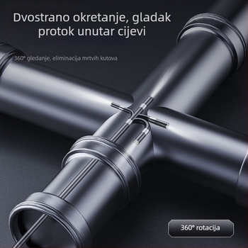 Ručni boreskop s 360° rotacijom, industrijska upotreba, 7,9 mm sonda, radna duljina 1000 mm, IP67 vodootporan, 2 MP