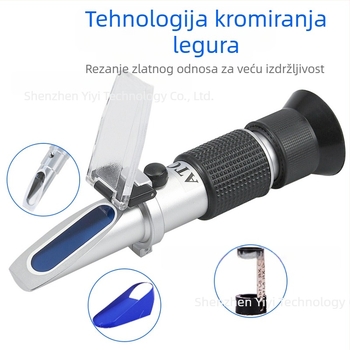 ATC 0-80% refraktometar – prijenosni ručni mjerni uređaj za koncentraciju, model THE01504B, točnost 0.2, rezolucija 1