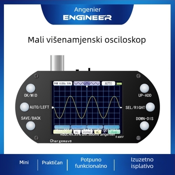 Antilel 01 digitalni osciloskop, 1 kanal, širina pojasa 1, brzina uzorkovanja 2.5