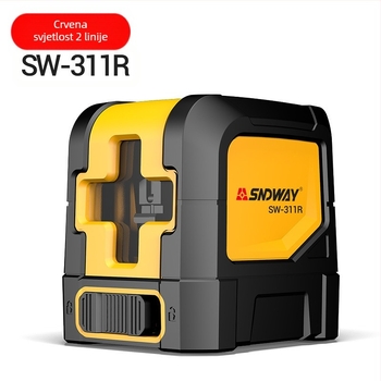 Infracrveni laserski nivel SW-311R, 2 linije, Shendawei