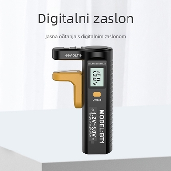 DT169 Digitalni mjerač napona suhe baterije, raspon 1.2–5.0 V, Marka Far-created
