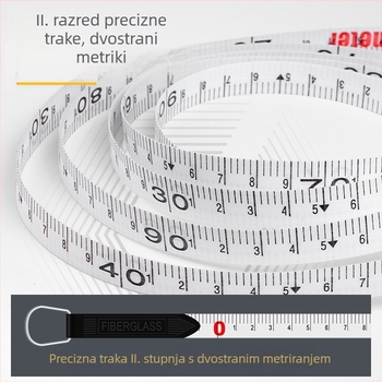 Keda kožna disk mjerni alat s vlaknastom trakom, ručna okretna ručka, inženjerski mjerni alat, model 3150