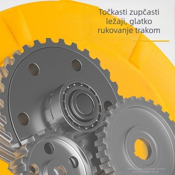 Keda kožna disk mjerni alat s vlaknastom trakom, ručna okretna ručka, inženjerski mjerni alat, model 3150