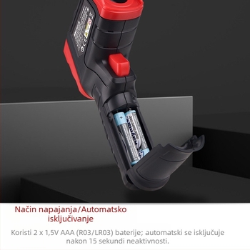 Teanz TA600A+ infracrveni termometar za industrijsko ulje i vodu u kuhinji – mjerenje temperature