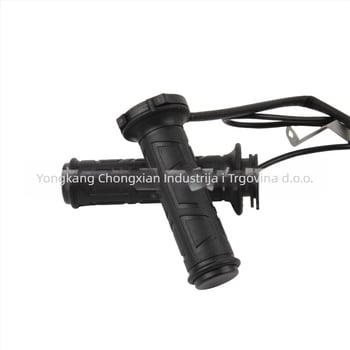 Powermotor Grijana ručica upravljača za motocikl – štednja energije, podesiva, vodootporna, univerzalna kompatibilnost, gumeni materijal