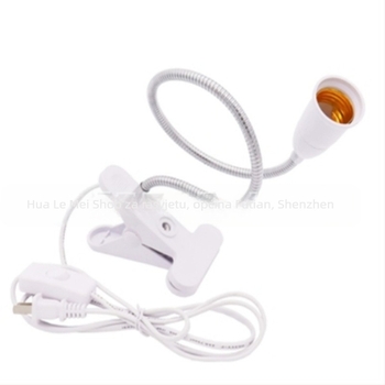 LED E27 držač lampe sa stezalom za crijevo – otporno na plamen, 220V, 220A, 80°C, model Hose clamp lamp holder