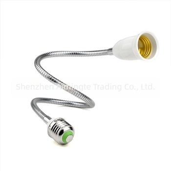 E27 okretni držač lampe s produžnim kabelom, vatrootporan PC, 85-265V, 2A