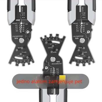 Klešta za skidanje izolacije žica, električni alat, višenamjenske klešta, Otis izdržljive