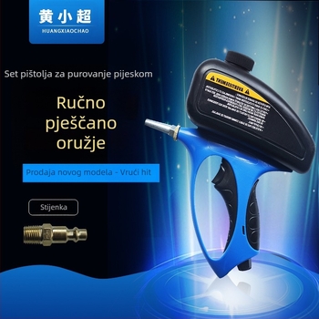 Pneumatska pištolj za pijesakarenje za staklo i graviranje na grobovima, otporna na hrđu, serija 1, klasifikacija 11, područje primjene 4