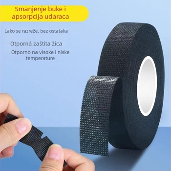 Tekstilna izolacijska traka za visoku temperaturu, zaštita motornog prostora i zvučna izolacija (Brand: Dry profits; Osnovni materijal: tkanina; Smanjenje buke: F000150)