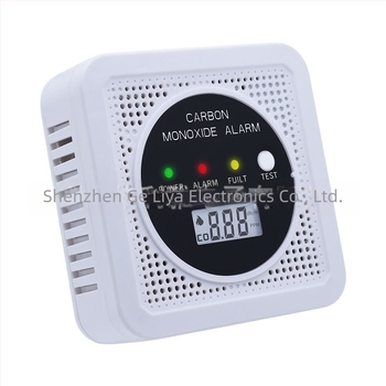 Kombinirani detektor ugljičnog monoksida i dima, 360° detekcija, žični, zidna montaža, domet 30 m², napajanje 4,5 V