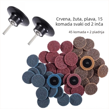 Najlonski disk za poliranje s Torque spojem, Emery abraziv, serija Torque