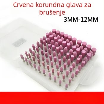 Unutarnja glava za brušenje za metal, materijal korund, kompatibilna s električnom bušilicom