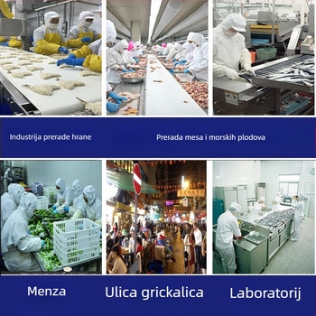 PU kožna vodootporna i otporna na ulje pregača, crna, meka koža, za prehrambenu industriju i školsku kuhinju, ženska verzija