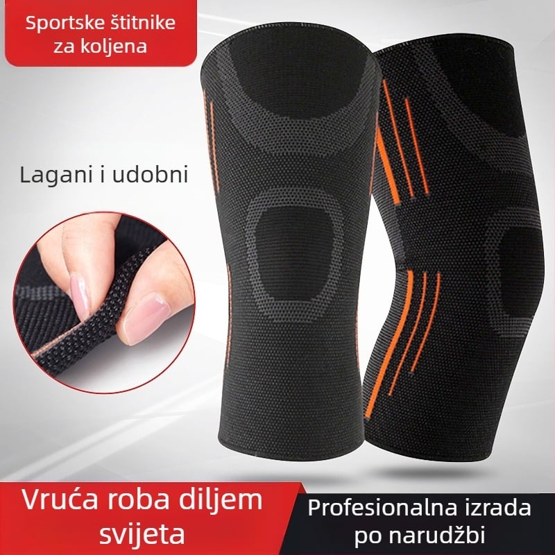 Prozračni najlonski koljeni štitnici za sport – pogodni za trčanje, košarku, vožnju bicikla i fitness, za muškarce i žene