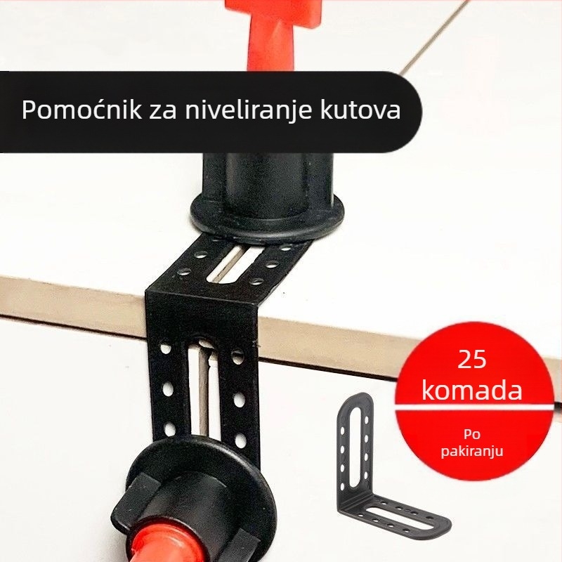 Xuanxuan kutni alat za niveliranje pločica – PP materijal, regulacija visine, pomoć pri postavljanju, visoka preciznost, višenamjenski vučni alat