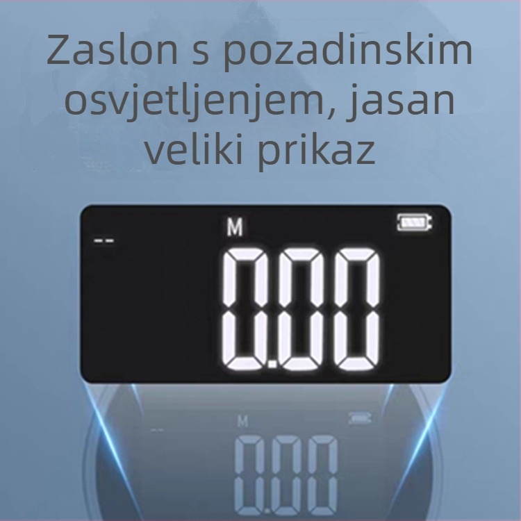 Tuomei elektronički digitalni valjkasti mjerni alat — mjerenje radijusa i cilindričnih zakrivljenih površina, ravnih i neravnih površina, višenamjenski mjerni alat