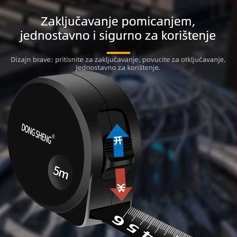 OTHERKA Mjerna traka od nehrđajućeg čelika, otporna na habanje i padove