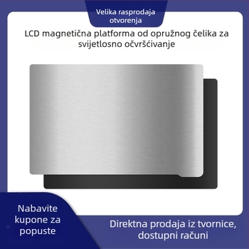 LCD/DLP magnetska opružna čelična ploča za Photon/Saturn platformu fotosenzitivne smole