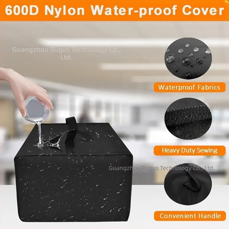 Kryt za pisač s Oxford platnom, moderan minimalistički stil, Materijal: Oxford platno; Kategorija: zaštita od prašine; Prilagodba: dostupna